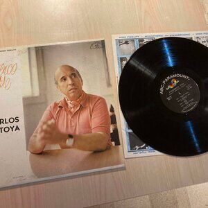 Carlos Montoya, Flamenco Fire,  RARE, Vintage Record Album, Vinyl 1960